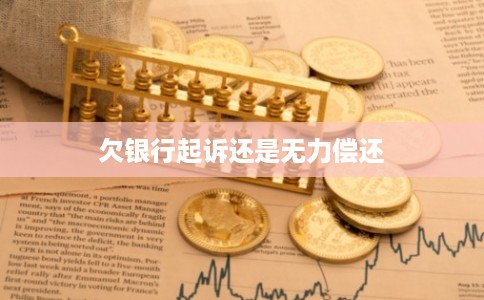 欠银行起诉还是无力偿还