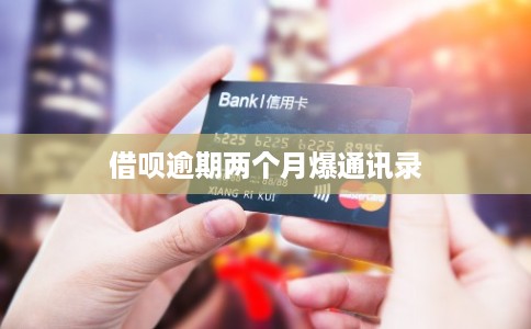 借呗逾期两个月爆通讯录