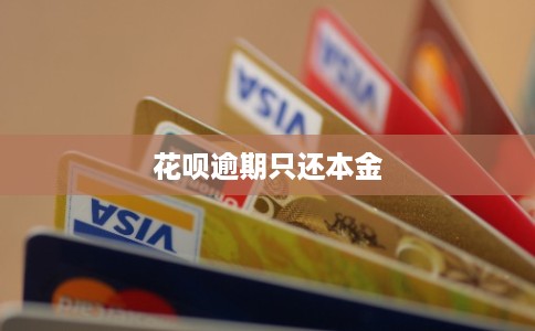 花呗逾期只还本金