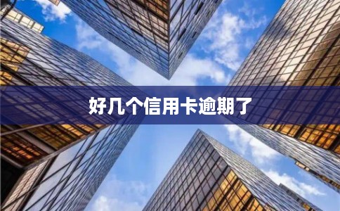 好几个信用卡逾期了