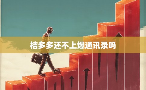 桔多多还不上爆通讯录吗