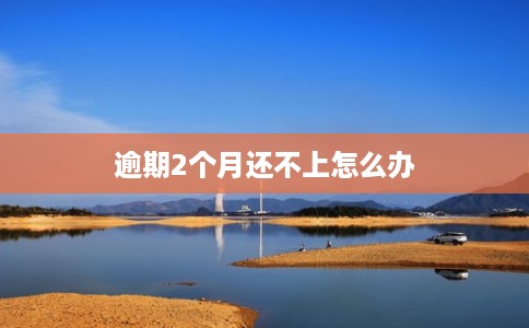 逾期2个月还不上怎么办