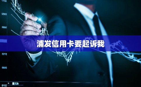 浦发信用卡要起诉我