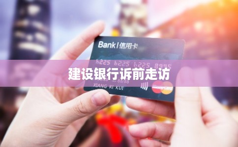 建设银行诉前走访