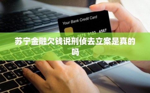 苏宁金融欠钱说刑侦去立案是真的吗