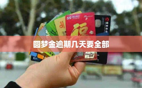 圆梦金逾期几天要全部 圆梦金逾期几天要全部