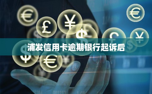 浦发信用卡逾期银行起诉后