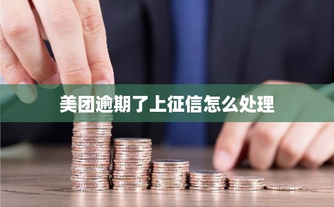 美团逾期了上征信怎么处理