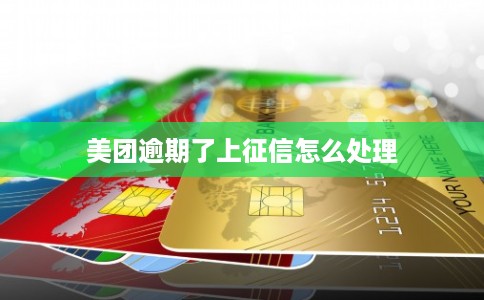 美团逾期了上征信怎么处理