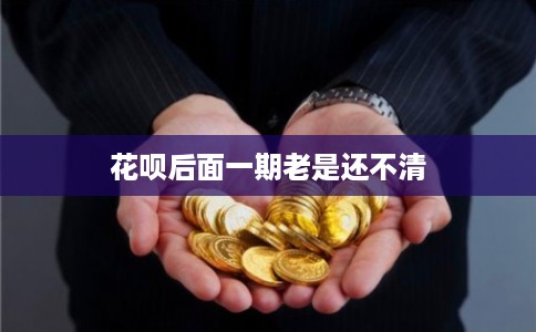 花呗后面一期老是还不清