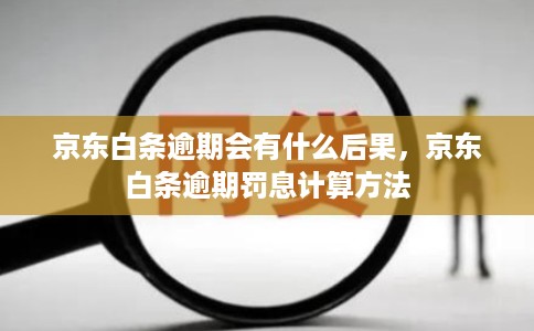 京东白条逾期会有什么后果，京东白条逾期罚息计算方法