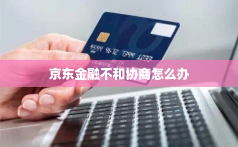 京东金融不和协商怎么办