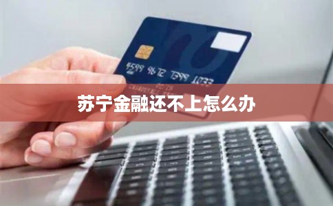 苏宁金融还不上怎么办