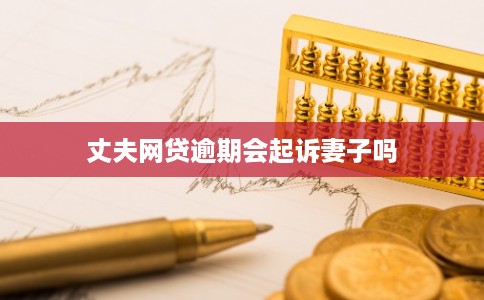 丈夫网贷逾期会起诉妻子吗