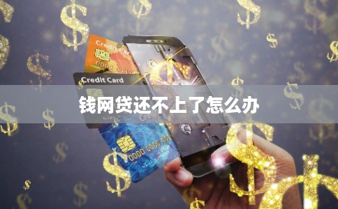 钱网贷还不上了怎么办