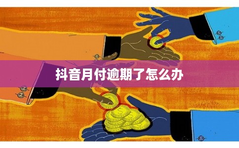 抖音月付逾期了怎么办