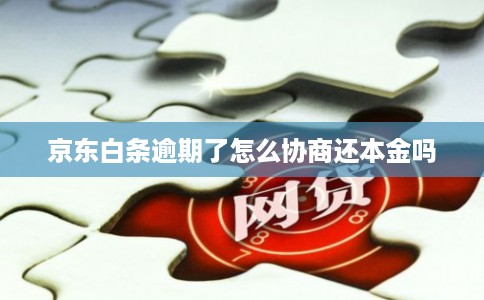 京东白条逾期了怎么协商还本金吗