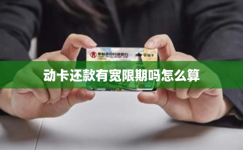 动卡还款有宽限期吗怎么算