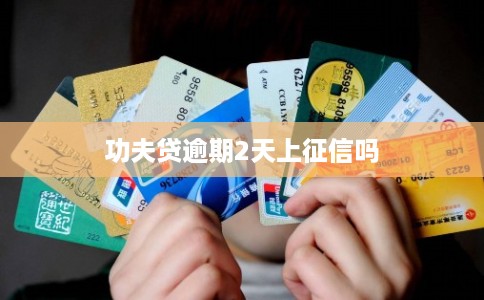 功夫贷逾期2天上征信吗