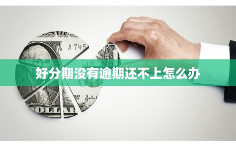 好分期没有逾期还不上怎么办