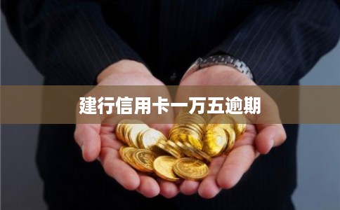 建行信用卡一万五逾期