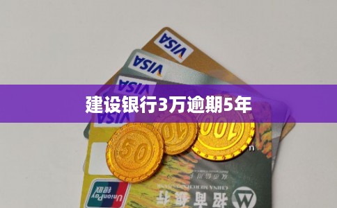 建设银行3万逾期5年