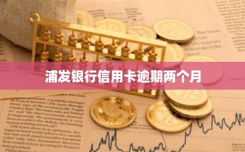 浦发银行信用卡逾期两个月