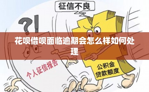 花呗借呗面临逾期会怎么样如何处理