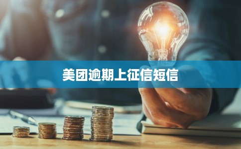 美团逾期上征信短信