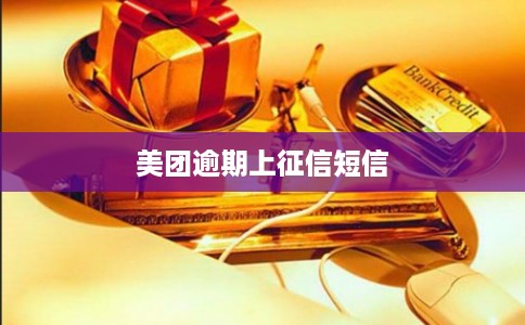 美团逾期上征信短信