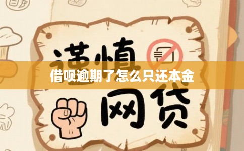 借呗逾期了怎么只还本金