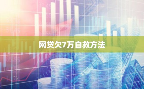 网贷欠7万自救方法