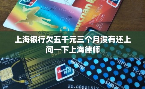 上海银行欠五千元三个月没有还上问一下上海律师