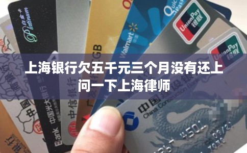 上海银行欠五千元三个月没有还上问一下上海律师