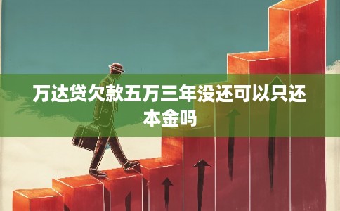 万达贷欠款五万三年没还可以只还本金吗