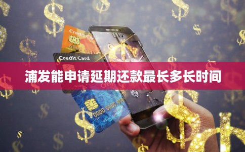 浦发能申请延期还款最长多长时间