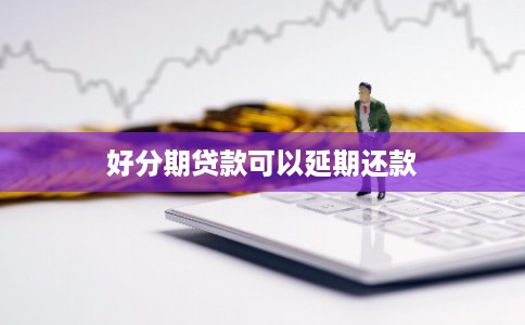 好分期贷款可以延期还款
