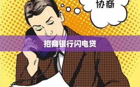 招商银行闪电贷