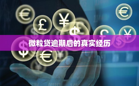 微粒贷逾期后的真实经历