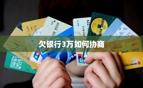 欠银行3万如何协商