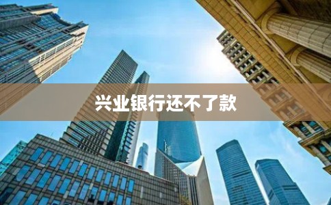 兴业银行还不了款