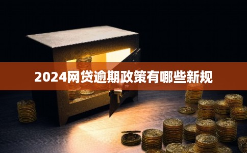2024网贷逾期政策有哪些新规