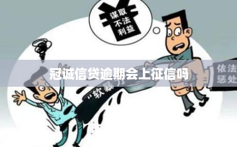 冠诚信贷逾期会上征信吗