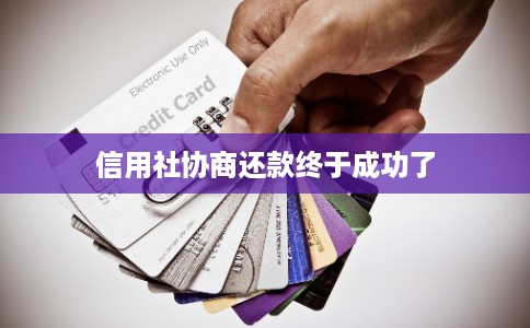信用社协商还款终于成功了