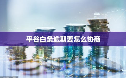 平谷白条逾期要怎么协商