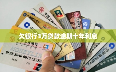 欠银行3万贷款逾期十年利息