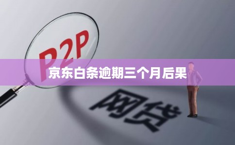 京东白条逾期三个月后果