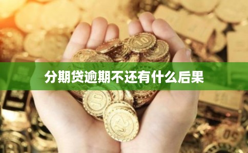 分期贷逾期不还有什么后果