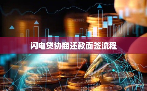 闪电贷协商还款面签流程