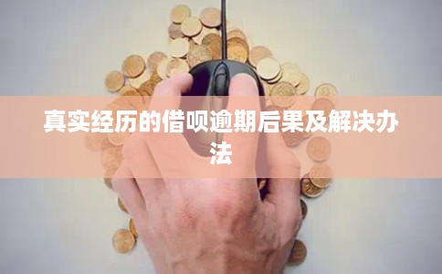 真实经历的借呗逾期后果及解决办法